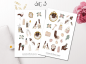 Preview: Mädchen Wellness Sticker Set